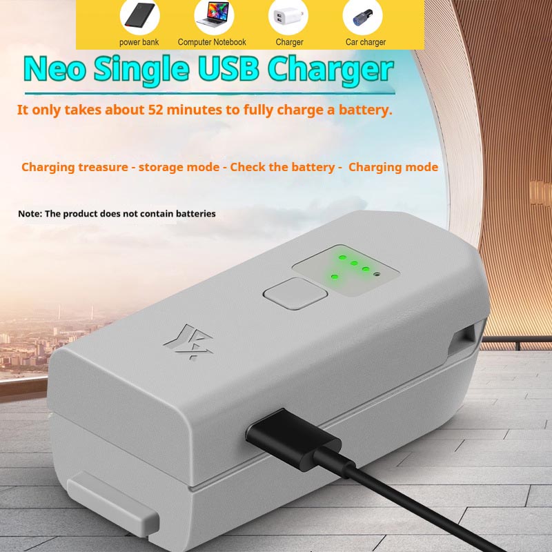 Bidirectional USB Battery Char - Drone Power Bank recension och pris