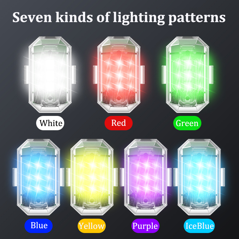 2PCS/4PCS Wireless LED Drone S - Drone Beacon Light recension och pris