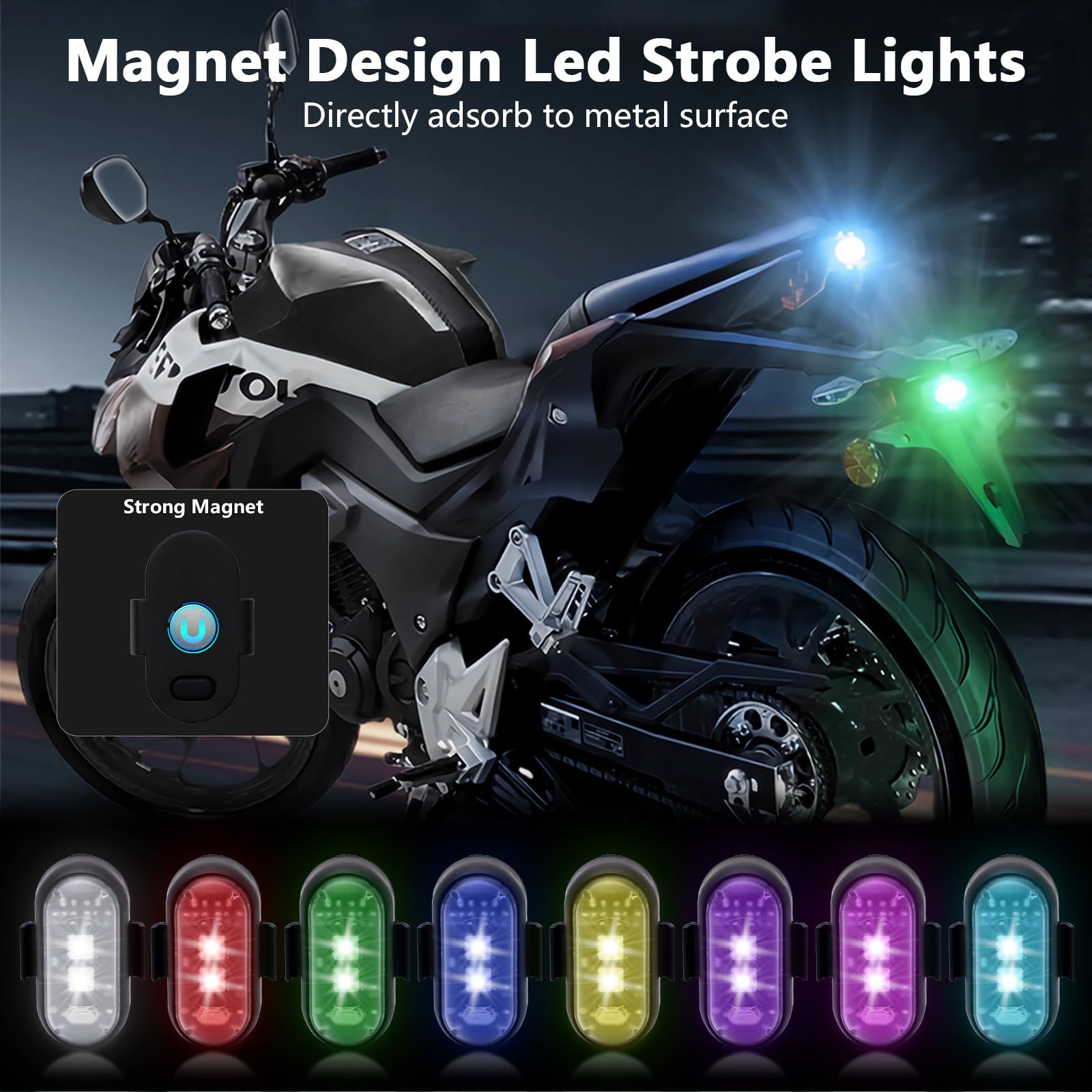 4 Pcs Led Strobe Lights with R - Drone Strobe Light recension och pris