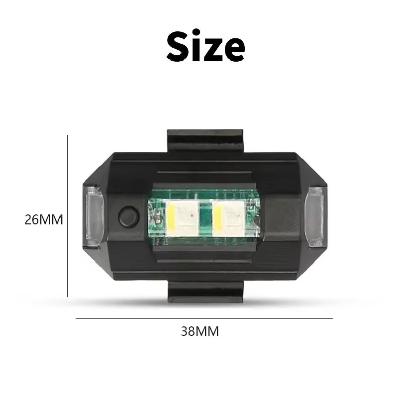 Universal LED Strobe Lights Mo - Drone Strobe Light recension och pris