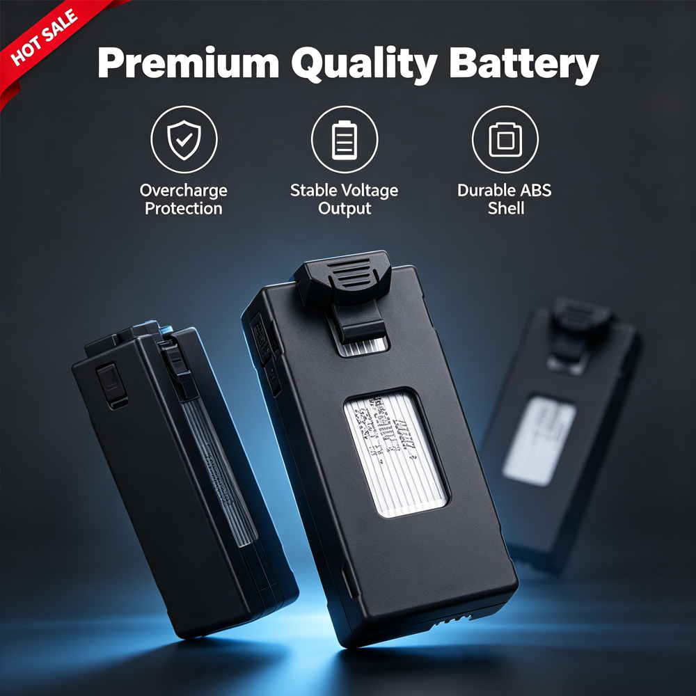 3.7V 1800Mah RC Drone Battery  - Eachine Drone E58 recension och pris
