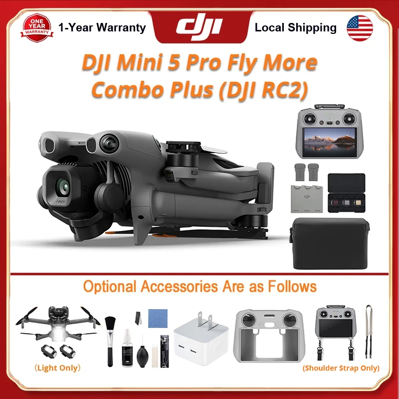 DJI Mini 5 Pro Fly More Combo  - Drone Strobe Light recension och pris