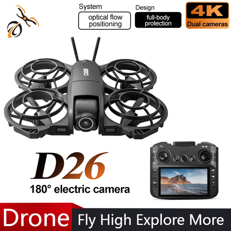 D26 Drone 4K Aerial HD 180° Ca - Drone Battery Charger recension och pris