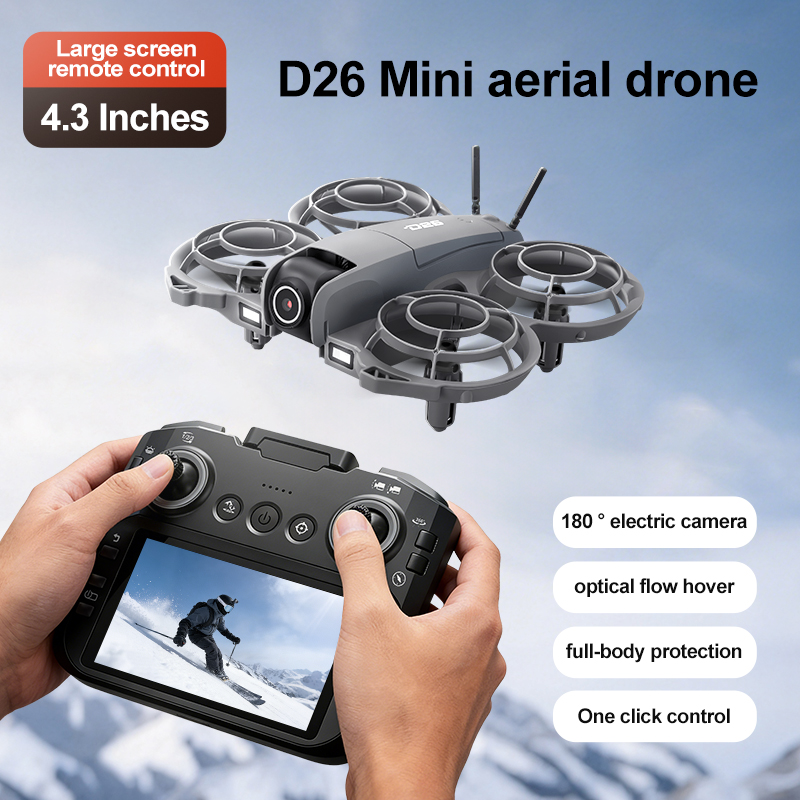 D26 Drone 4K Aerial HD 180° Ca - Drone Battery Charger recension och pris