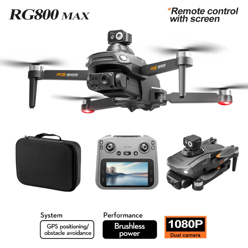 NEW RG800 MAX Drone 1080P HD C - Drone Battery Charger recension och pris