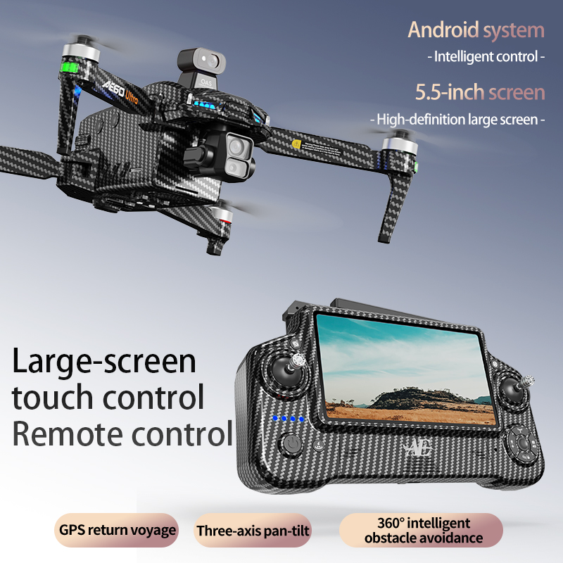 AE60 GPS Drone Professional 8K - Drone Power Bank recension och pris